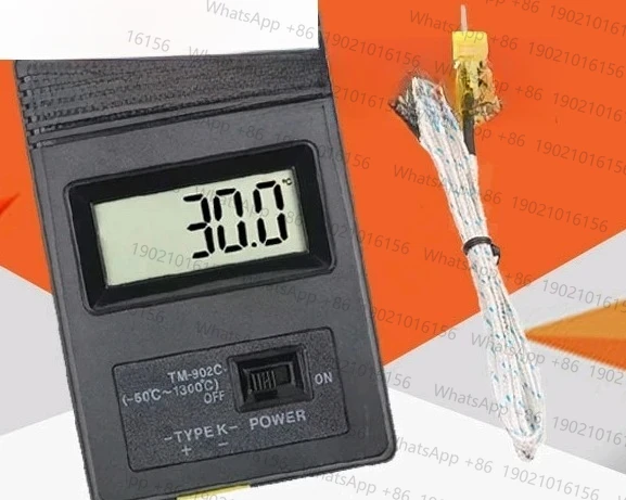 

2PCS TM902C High Temperature Rapid Electronic Thermometer