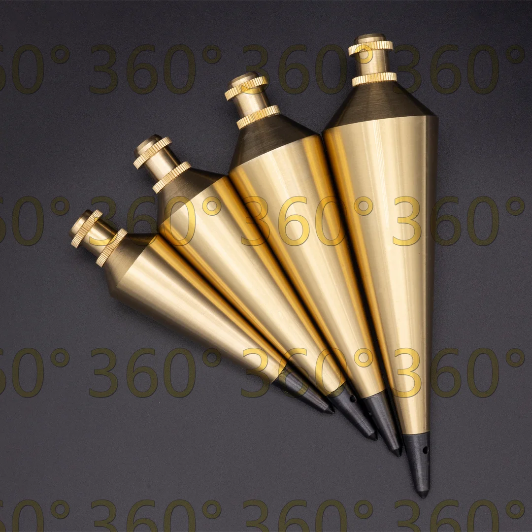 Brass Surveyor Vertical Plumb Bob /Plummet /Leveling Inspection Plum Bob /Batu Pengukur