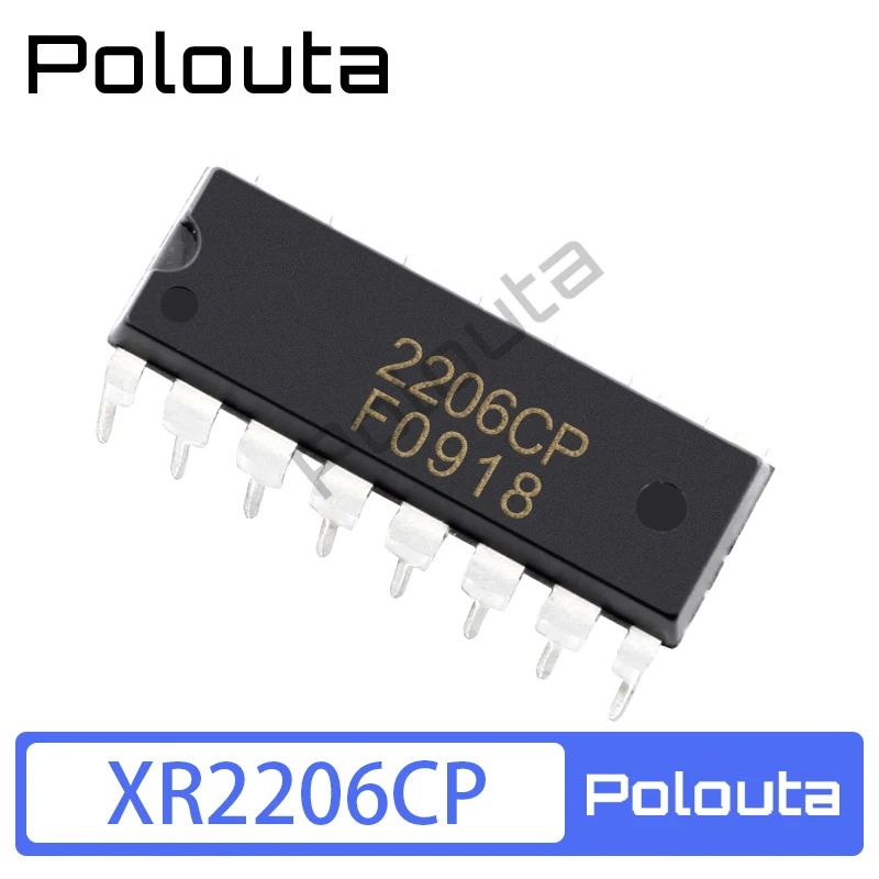 XR2206CP XR2206P 2206CP Direct-Plug DIP-16 Function Generator Chip Polouta