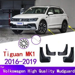 Mud Flaps For Volkswagen VW Tiguan MK1 AD1 5N 2016-2019 Mudflaps Splash Guards Mud Flap Front Rear Mudguards Fender