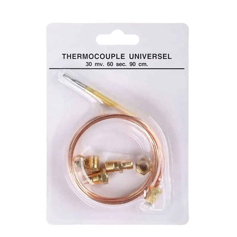 A25I-10 Set 90CM Thermocouple Sensor Universal Thermocouple Replacement Patio Heater