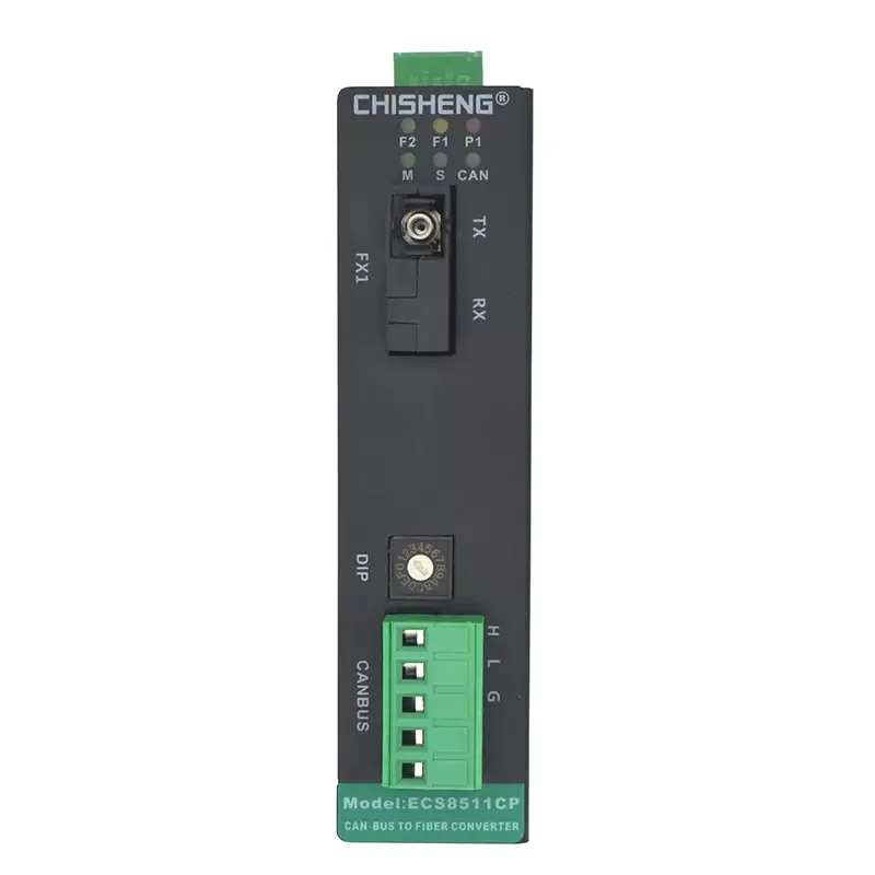 CAN Optical Transceiver CAN To Optical Fiber Relay Transceiver Fire Alarm Host Protocol Type ECS8511 Single-mode Multi-mode