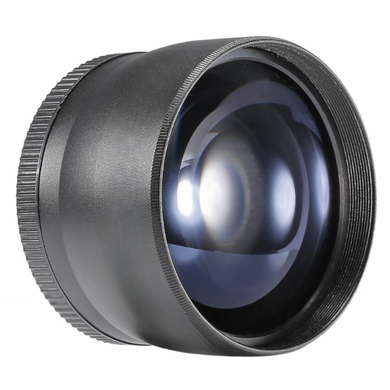 

58MM 2X Telephoto Head for Canon, Nikon 18-55 Front 62MM Filter