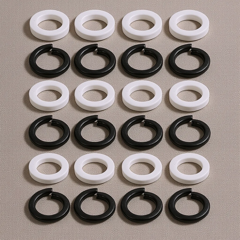 

24Pcs Guitar Tuner Washer Gasket Double Layers Sturdy Installation Easy No Drill Tuner Washer Gaskets for Guitar Tuners