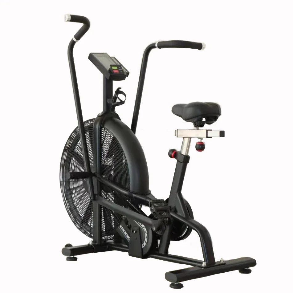 Bicicleta de aire negra comercial para entrenamiento de Cardio, equipo de gimnasio de ajuste cruzado, nueva llegada