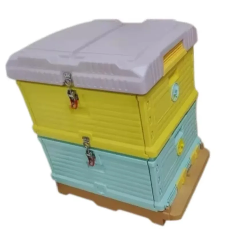 

Heavy Duty Multi Layer Bee Hive Box Kit Includes Frames and Foundations for Beekeepers