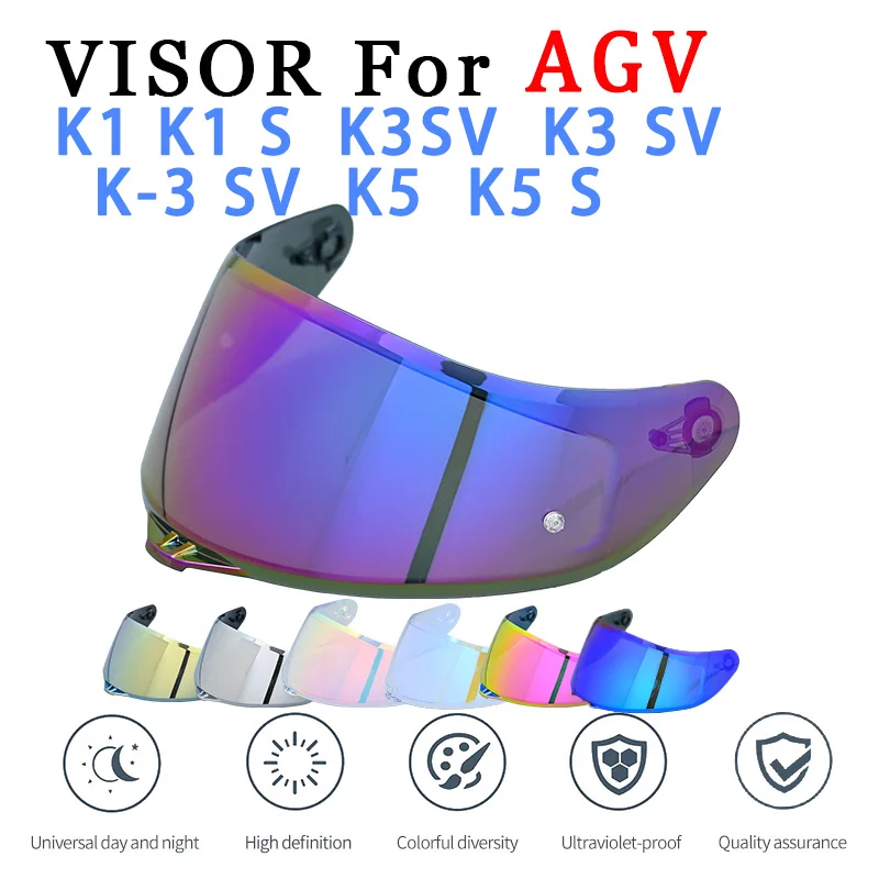 

Линзы для шлема для AGV K5 K5S K3SV K1 K1S Compact ST, козырек для мотоциклетного шлема, щиток для лобового стекла, аксессуары для мотоциклов, очки Casco