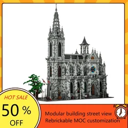 Authorized  MOC-29962 22007Pcs European Church Street Building Model Bricks Kit Building Blocks MOC Set (Designed by Das_Felixle