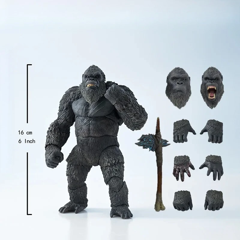 16cm figuras de anime godzilla figura de ação decoração de mesa ornamento boneca móvel coleção estátua modelo brinquedo menino presente aniversário
