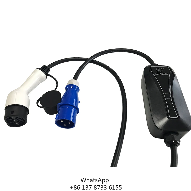 

China Factory Supply Home Use 250V 7kw 32a Portable Ev Ccs Charging Gun