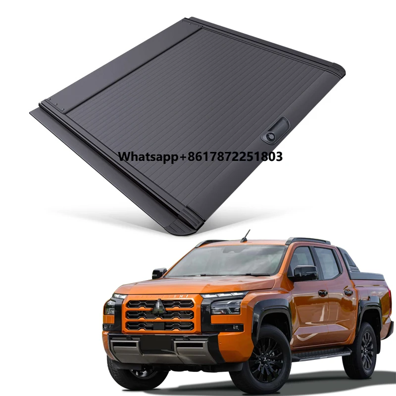 

Car Parts Roller Lid Up Pick Up Truck Aluminium Alloy Tonneau Cover For MITSUBISHI Triton 2024+ For L200 2015-2023