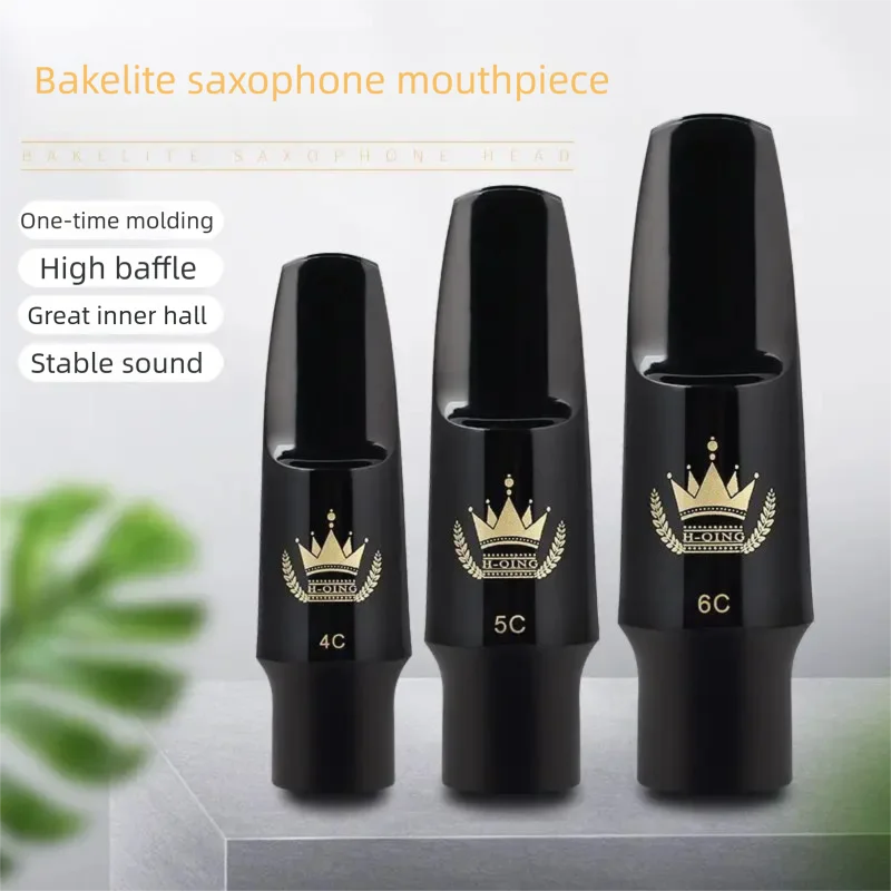 Eb Bb Saxophone Mouthpiece Bakelite for Performance And Examination - Durable Alternative to Plastic Or Metal Mouthpieces