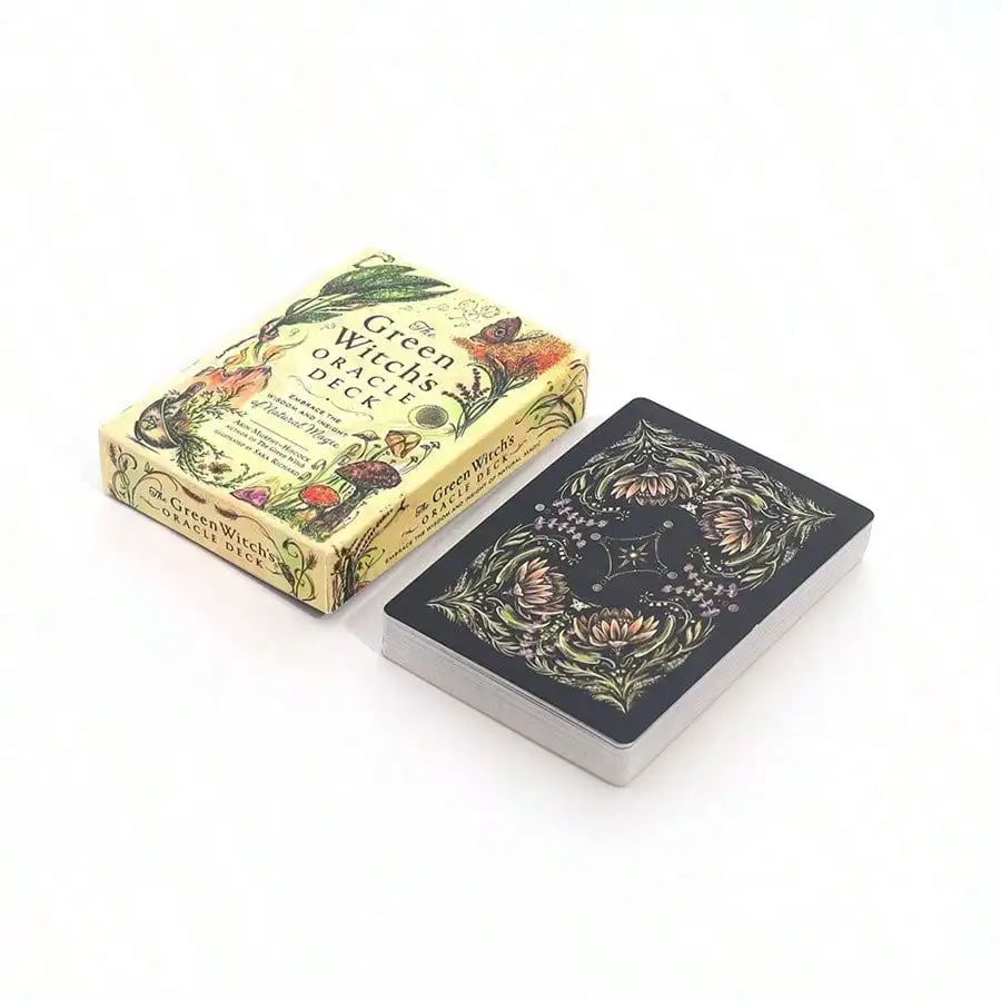 

Колода Оракула Зеленой Ведьмы, тайна Таро, гадание, игра, карточная вечеринка