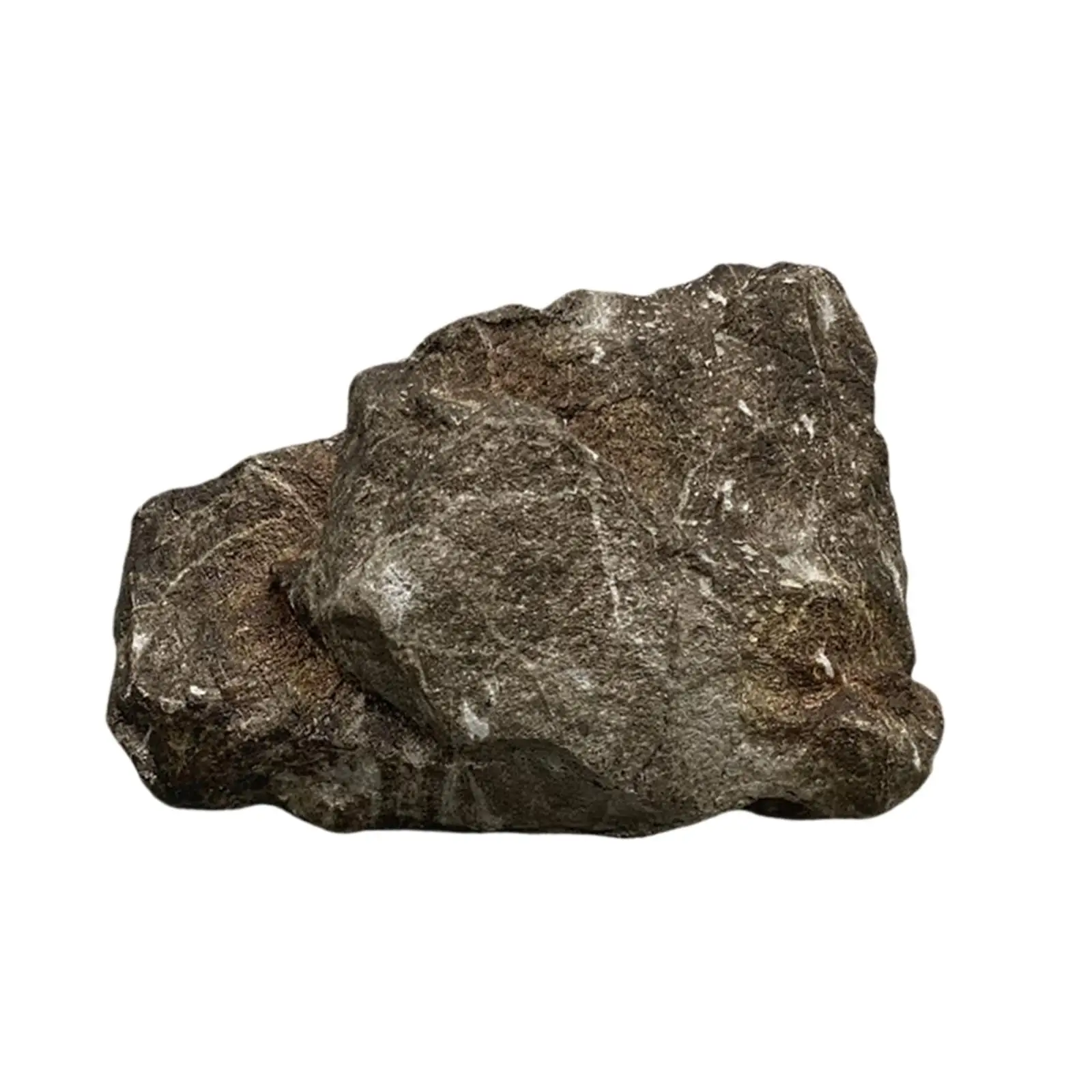 Imitation Rock Versatile Decorative Weather Resistant Creative Realistic Faux Stone Sculpture for Patio Yard Lawn Balcony Porch