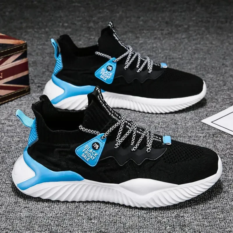 Men's Sneakers Mesh Hollow Out Breathable Casual Shoe Outdoor Non-Slip Wading Shoes for Men Light Sport Running Shoes Tenis 2024