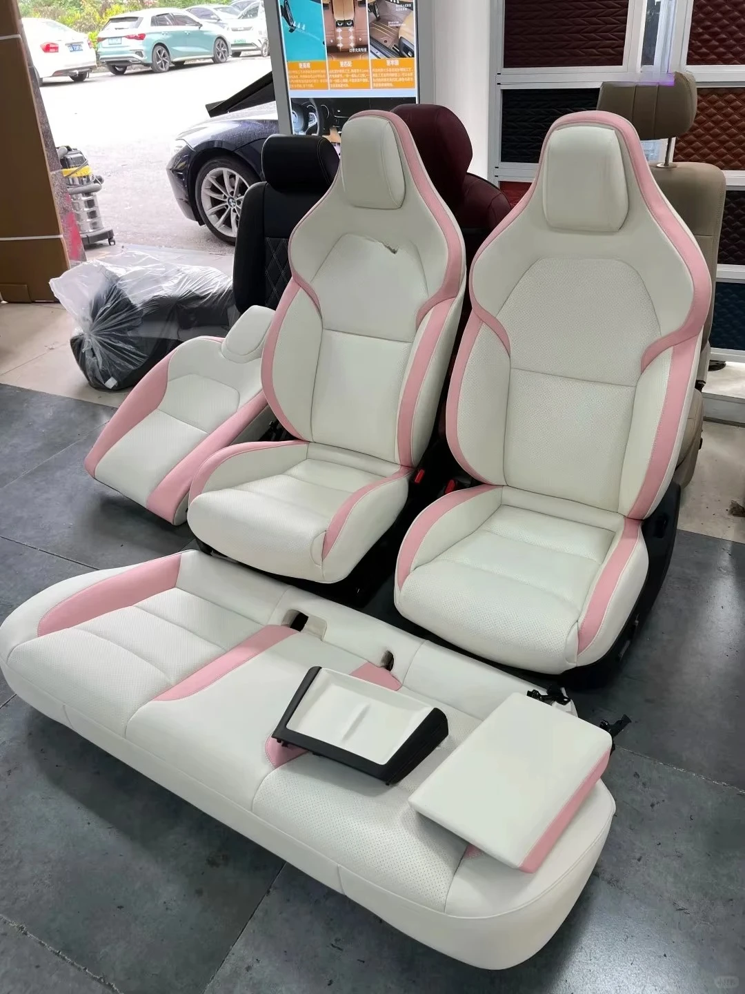 

Automotive interior accessories, car sports ventilated seats, luxury Napa leather seats, suitable for modification