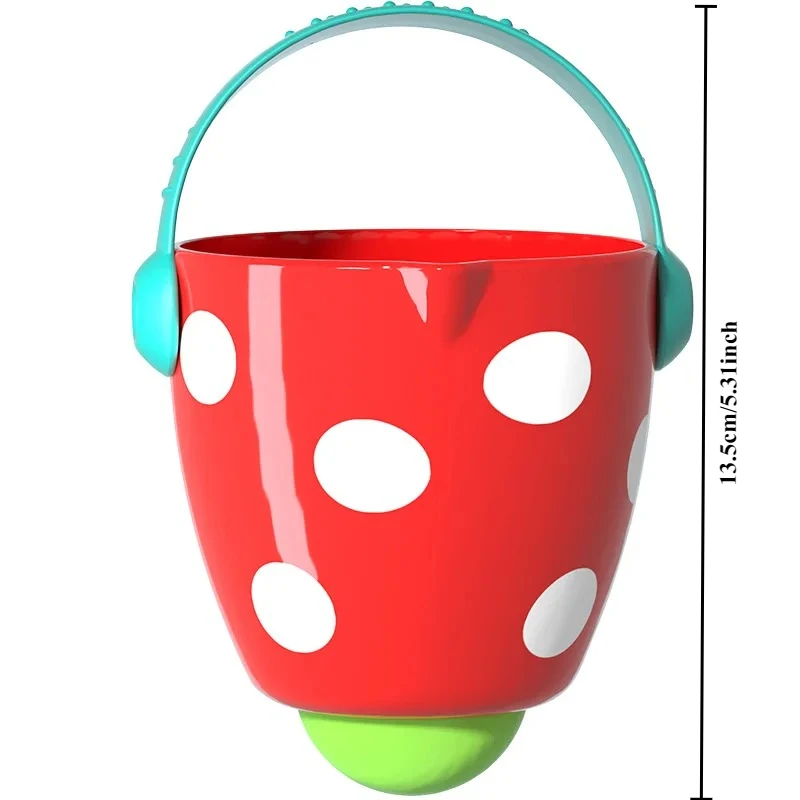 Jouets de bain pour réception-cadeau pour bébé, seau qui fuit, tasses d'eau, jeu d'arrosage pour tout-petits, baignoire, plage, Mini salle de bain, cadeaux, jouets de piscine, bain pour bébé