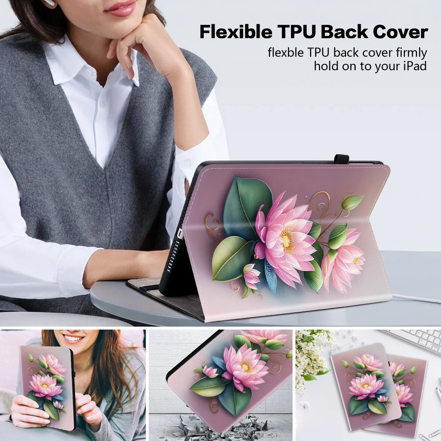 Leather Case For Lenovo Tab M11 M7 Gen 3 M8 M9 M10 Plus 3rd 10.6 M10 5G 2023 K11 Plus Case M10 2nd X306F K9 8.7inch Tablet Cover