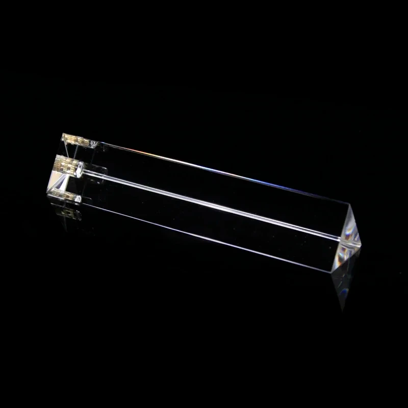 Rainbow Effect Photography Prism 1/4 Inch Threaded Mounting Hole Optical Glass Light Refraction Fresh Drilled Crystal Prism