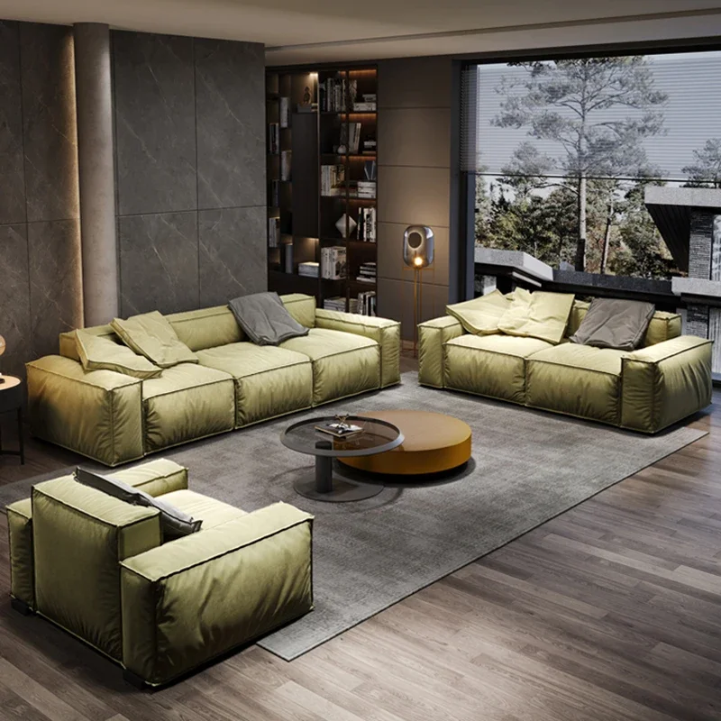 Fabric Adults Sofa Living Room Italian Minimalist Modern Luxury High-end Small Nordic Simplicity Canape Salon Furniture