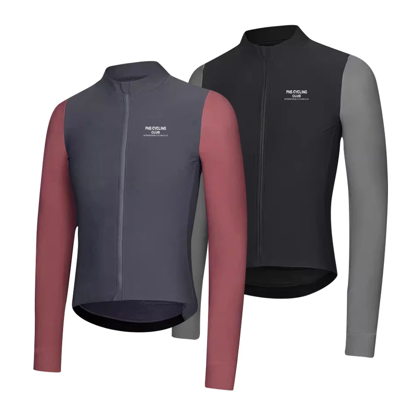 

Men Cycling Jersey Long Sleeve Pro Team Slim Fit PNS Cycling Jersey High Quality MTB Road Bicycle Clothing Maillot Ciclismo