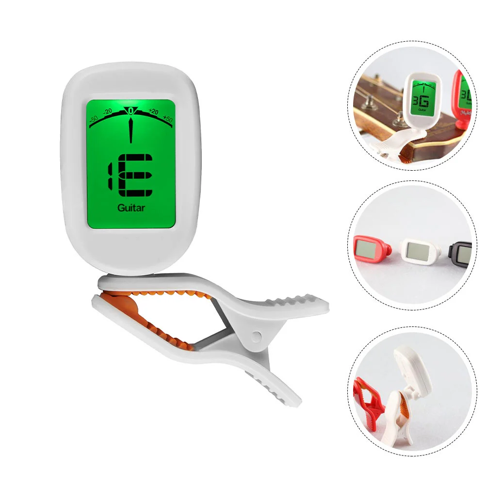 

1pc Guitar Violin Bass Ukulele Tuner Lcd Display Multiple Modes Portable Durable Instrument Tuning Tool Musical Instruments