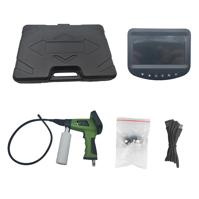 Handheld car air conditioner visual cleaning gun pipe evaporator box scope cleaning gun maintenance tool set