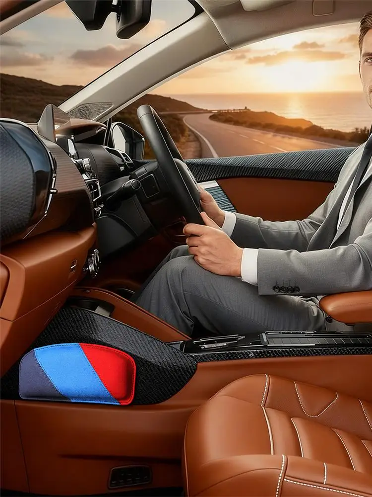 

Автомобильная подушка для коленей из пены с эффектом памяти, удобная съемная подушка для поддержки колена, подушка для отдыха на ноги для автомобильных грузовиков, внедорожников, длинных водителей
