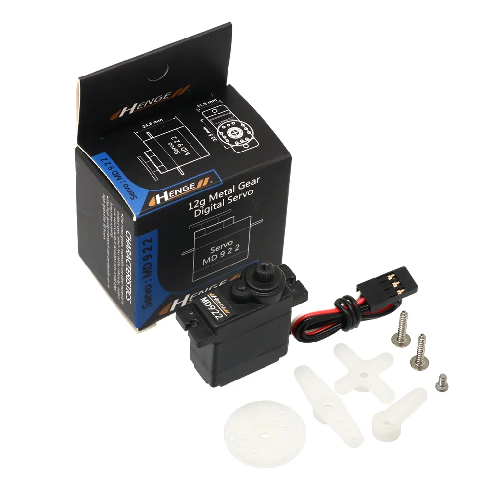 HENGE MD933 MD922 Digital Torque Servos  Metal Gear Servos For TREX 450 Rc helicopter