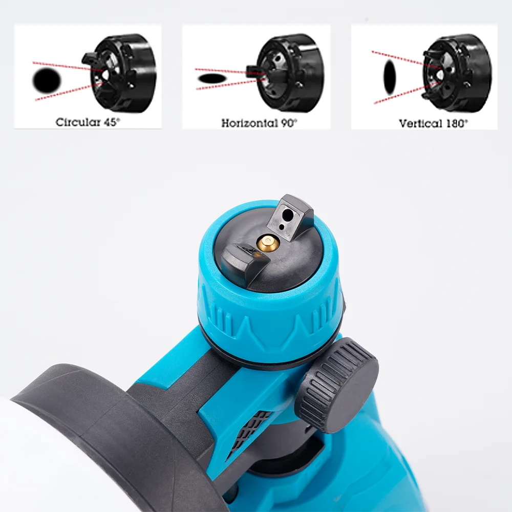 Imagem -04 - Pistola Elétrica sem Escova para Casa Pulverizador de Tinta Controle de Fluxo Alta Potência Fácil Pulverização Bateria Makita 800ml