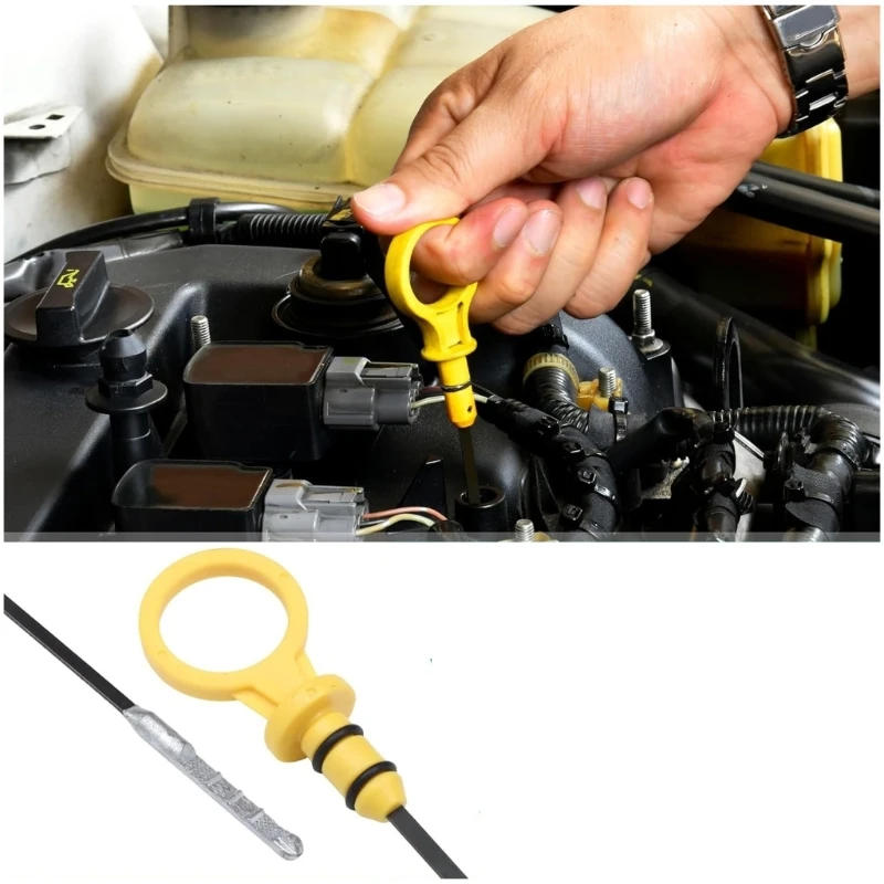 A2UC Longing Motor Oil Dipstick Tool medición 55574244 Adecuado para medición precisa lecturas precisas en vehículos
