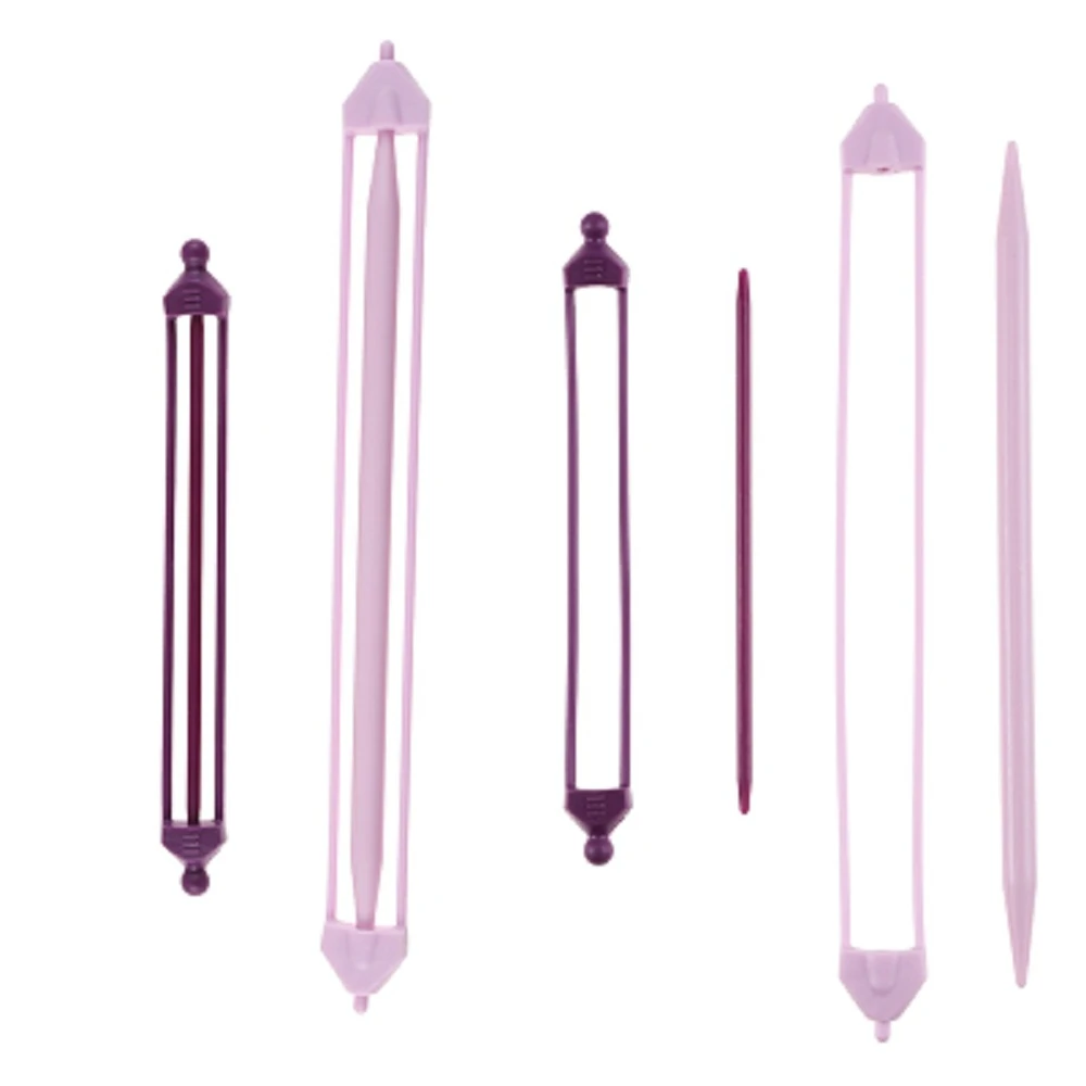 1PC Nhựa Chống Phát Hành Pin E-Chống Phát Hành Pin Tay Mở Đầu Chống Phát Hành Pin khóa Kẹp Len Dụng Cụ Đan