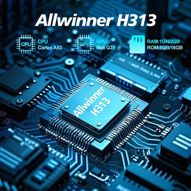 X96Q Android Smart TV Box Allwinner H313 2G 16G WiFi2.4 3D Медиаплеер TV Box декодер 4K Ultra HD Set Top Box глобальная версия