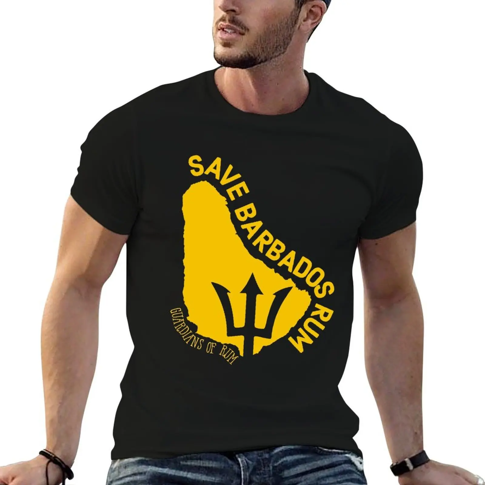 The Save Barbados Rum Shirt T-Shirt t shirt man casual g man t shirts for men t shirt man plain T-shirt