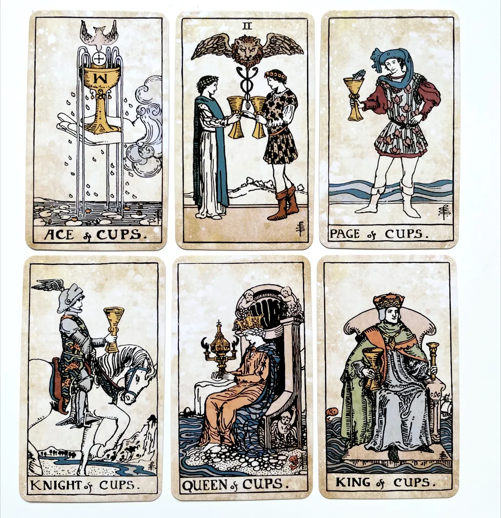 tarot Vintage wait  tarot cards with PDF guidebook  board game divination