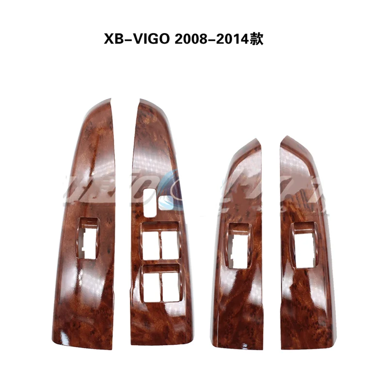 Pannello della cornice dell'interruttore della finestra del conducente dell'auto per Toyota Hilux VIGO 2005-2014 muslimexmuslimexmuslimah