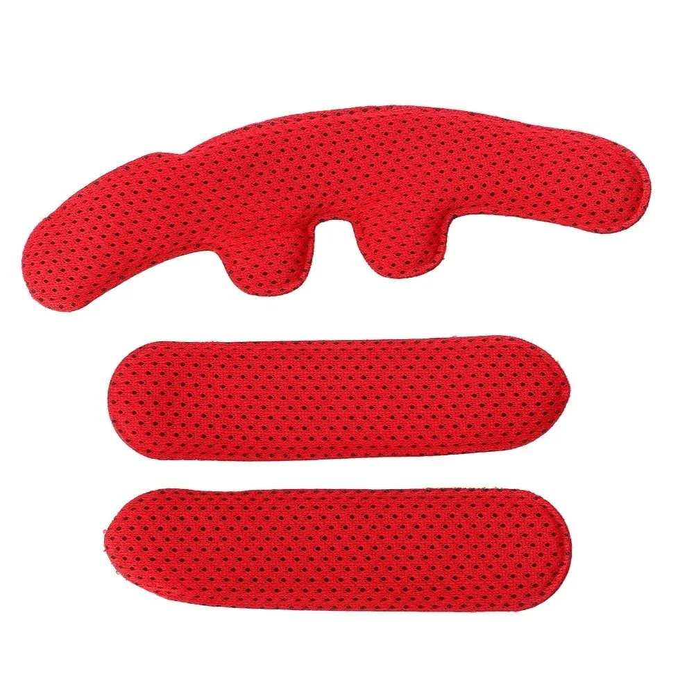2 Sets Hook and Loop Helmet Padding Kit Breathable sponge Bike Helmet Lining Universal Helmet Foam Pads for Bike Cycling