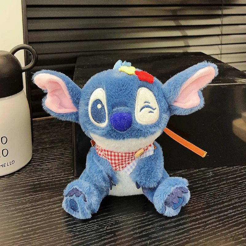 Nowe Urocze Pluszowe Zabawki Bib Stitch, Zawieszka do Plecaka, Kreskówkowe Anime, Wypchane Pluszaki, Breloczek, Dekoracja, Prezent Urodzinowy dla Dzieci