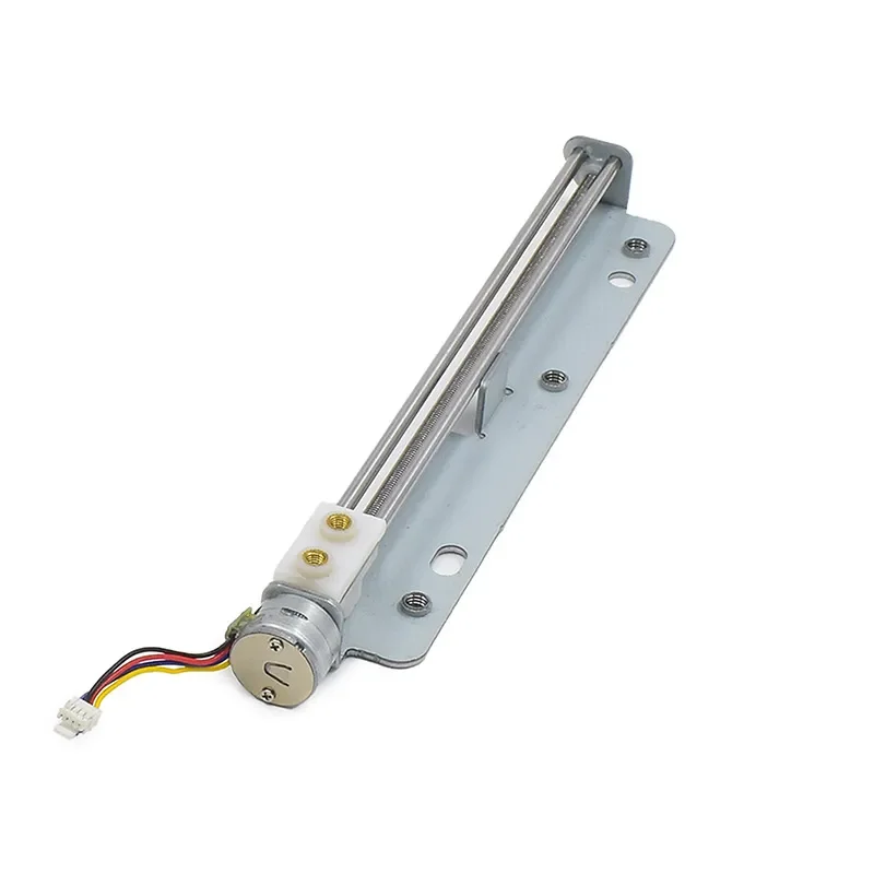 15mm Linear Screw Stepper Motor 2 Phase 4 Wire Long Stroke 123mm For Micro Slide