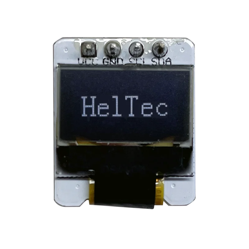 0.49”  Inch OLED Display Module Screen White IIC I2C SSD1306 Dot 64*32 1.7V~5V Heltec