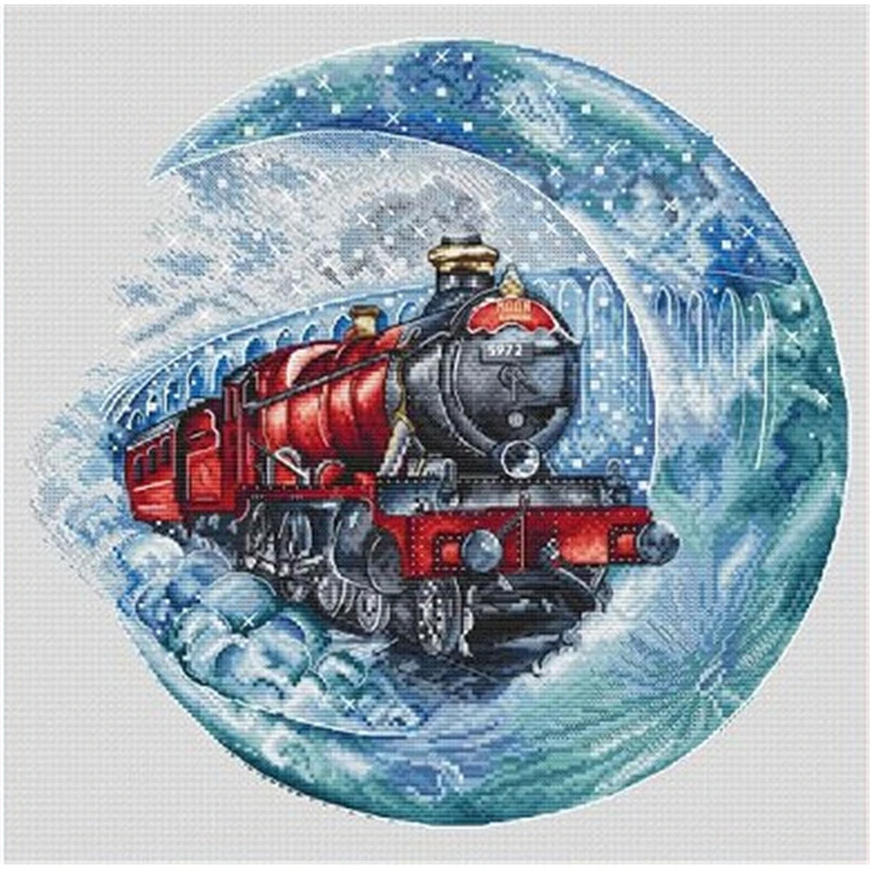 ZZ5397 Cross Stitch Kits Cross-stitch Kit thread embroidery sets embroidery craft kit cross stitch embroidery kit Hobby Homefun