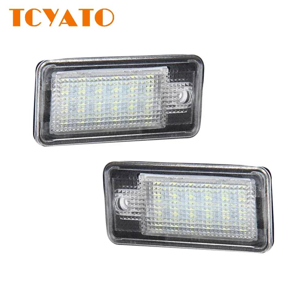 

Dedicated license plate lights for AUDI A3, S3, A4, S4, A6, C6, A8, S8, Q7 LED license plate lights