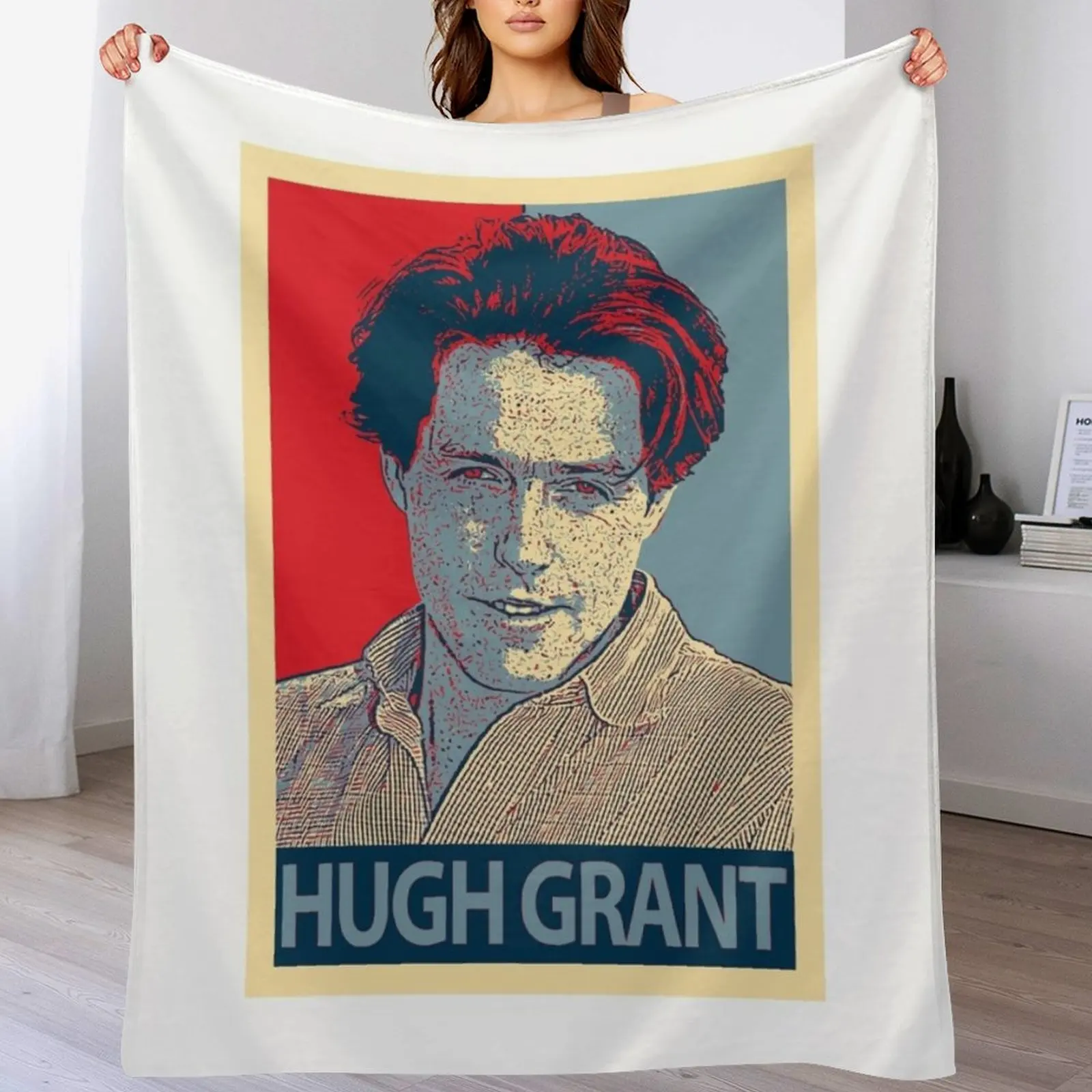 

Hugh Grant Throw Blanket Travel Decorative Beds Blankets