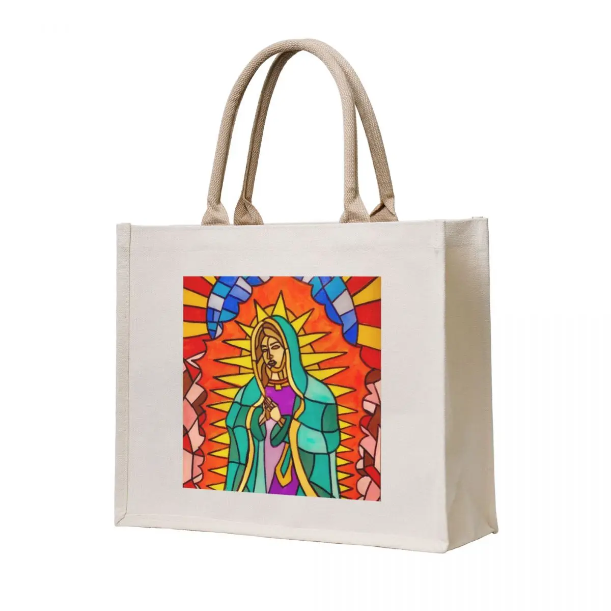 

La Virgen Tote Bag tote custom Shopper handbag personalized screen