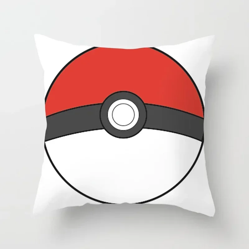 Anime Pokemon Pikachu Kissenbezüge Deko-Spielzeug für Zuhause Büro Sofa Cartoon Charizard Actionfigur Quadratische Kissenhüllen Spielzeug Geschenk