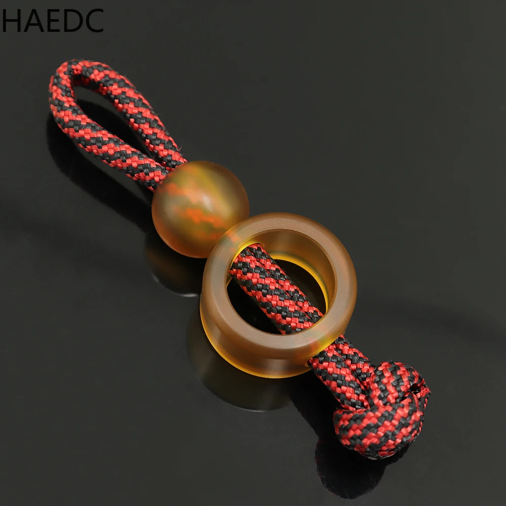 HAEDC Star Ring EDC Paracord Pendant PEI DIY Flashlight Pendant Bracelet Accessories