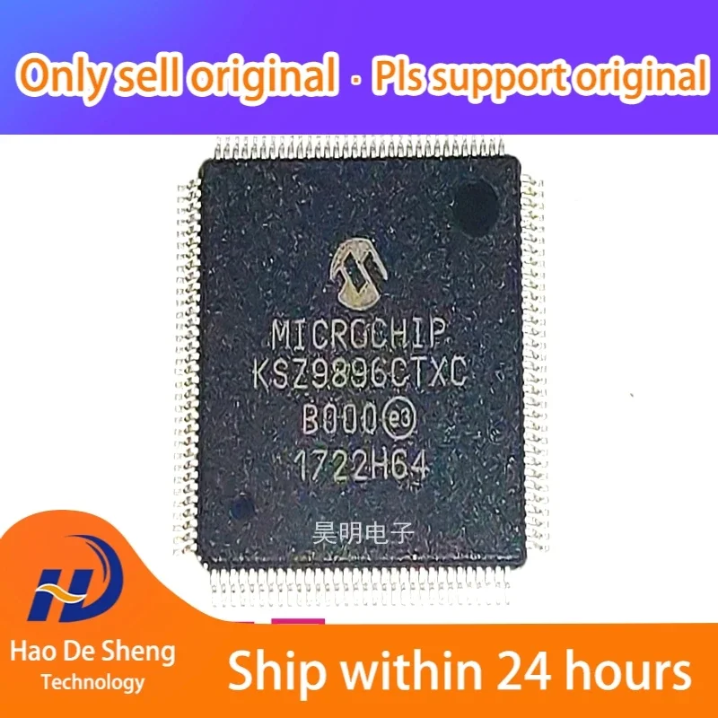 

1PCS/LOT KSZ9896CTXC KSZ9896CTXC-TR TQFP128 New Original In Stock