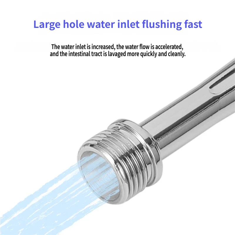 Portable Bathroom Accessories - 2pcs Set Stainless Steel Shower Head Pressurized Shower Head  Bathroom Handheld Shower Head Set view 4