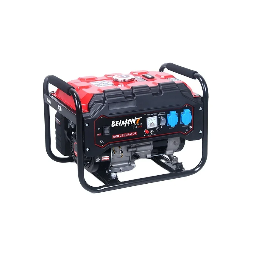 

AVR Manual Starting BG3000GF Cheap Door To Door Ddu Ddp AC single phase 2.8kw Gasoline Generator