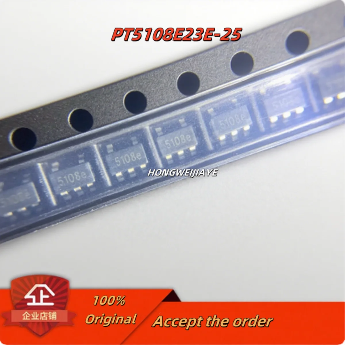 

10Pcs 100% New PT5108X23E-18 PT5108E23E-25 PT5109E23E-28 PT5109E23E-33 SOT23-5 Brand new original chips ic